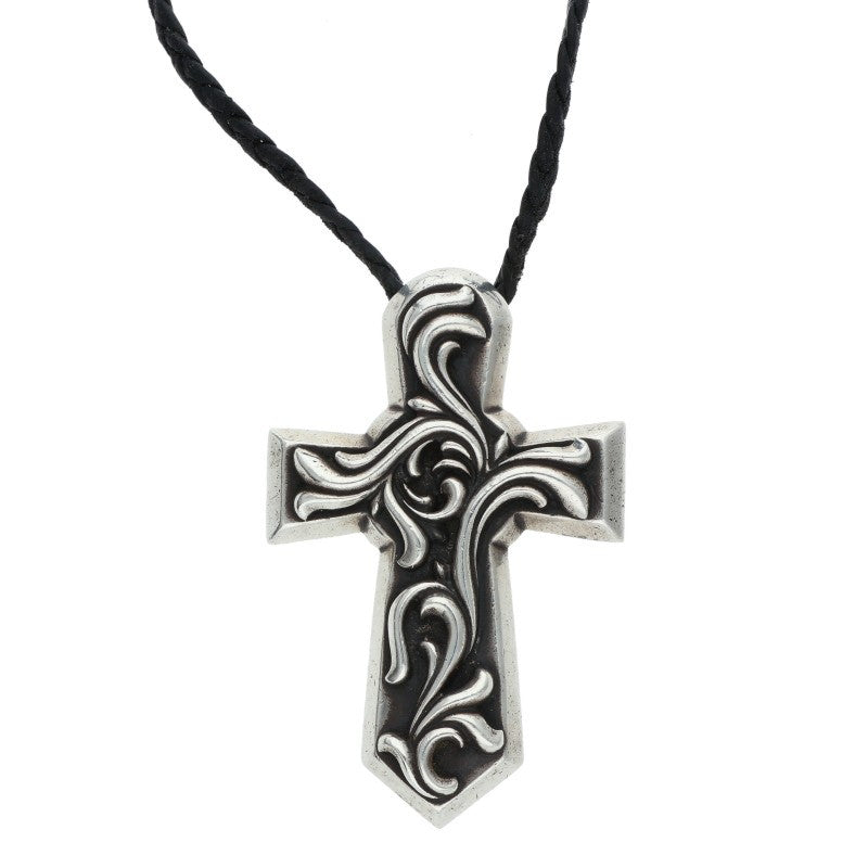 Chrome Hearts VULCAN CROSS LG LB Silver Size ONE SIZE
