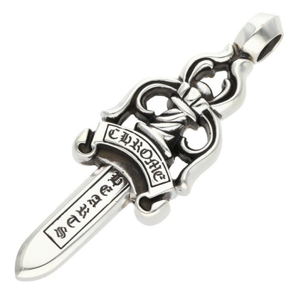Chrome Hearts Silver Large Dagger Pendant 925 Size ONE SIZE