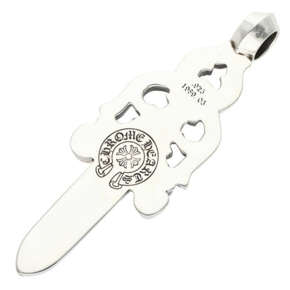 Chrome Hearts Silver Large Dagger Pendant 925 Size ONE SIZE