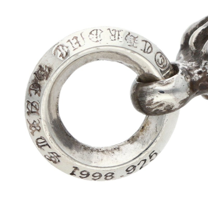 Chrome Hearts Silver 1 Ball Tiny CH Cross