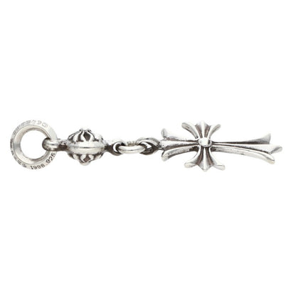 Chrome Hearts Silver 1 Ball Tiny CH Cross