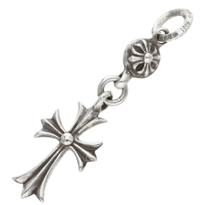 Chrome Hearts 1 Ball Tiny CH Cross Silver