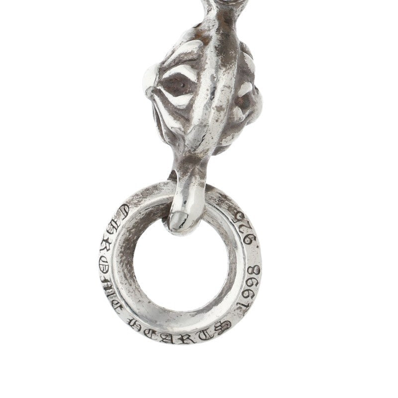 Chrome Hearts 1 Ball Tiny CH Cross Silver