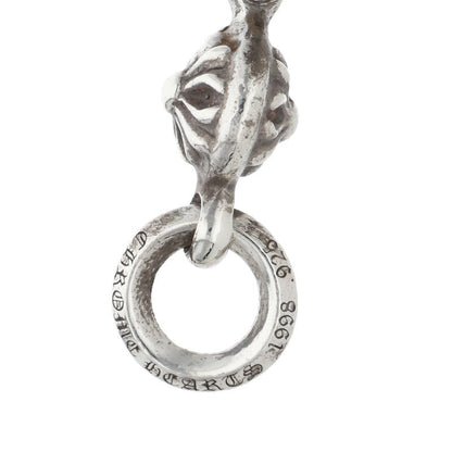 Chrome Hearts 1 Ball Tiny CH Cross Silver