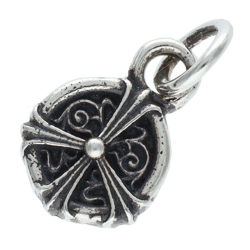 Chrome Hearts Peace Sign Silver Necklace Top Size ONE SIZE