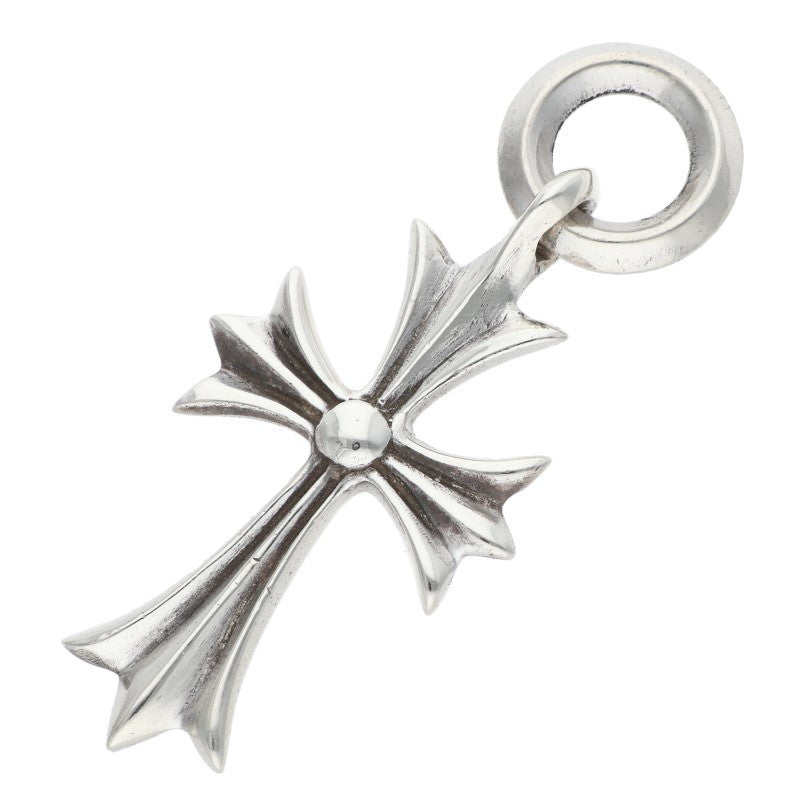 Chrome Hearts Tiny CH Cross Silver Charm