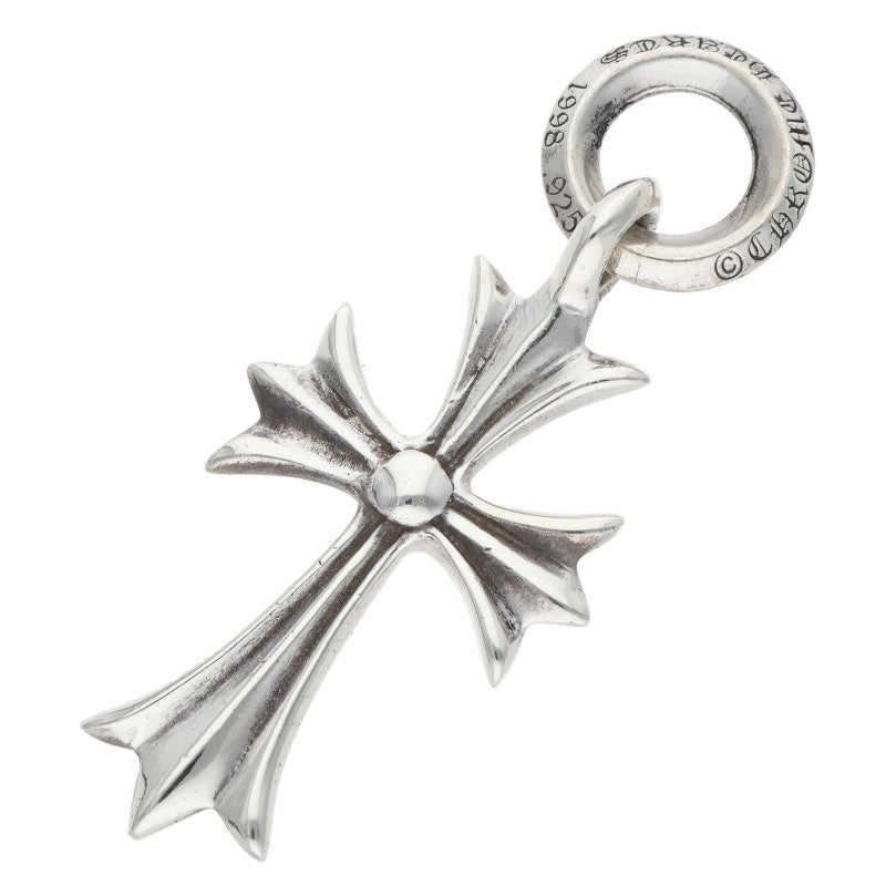 Chrome Hearts Tiny CH Cross Silver Charm