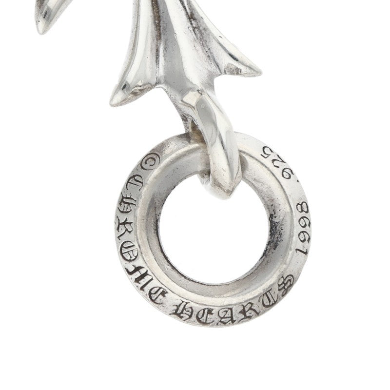 Chrome Hearts Tiny CH Cross Silver Charm