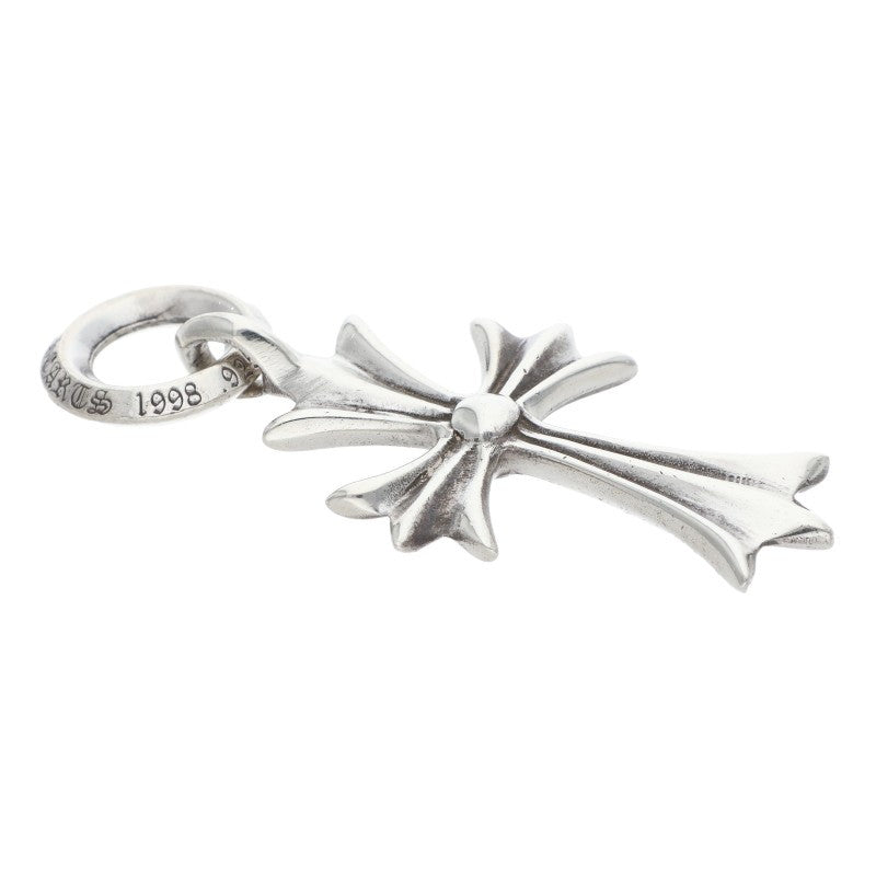 Chrome Hearts Tiny CH Cross Silver Charm