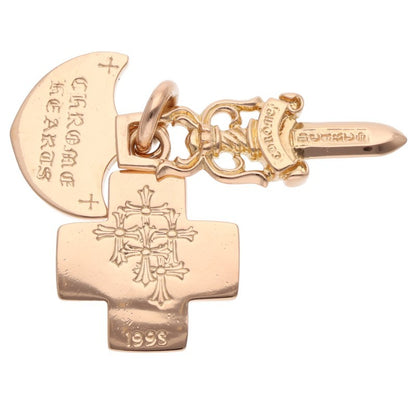 Chrome Hearts 22K Yellow Gold Three Trinkets Size ONE SIZE