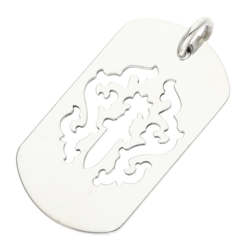 Chrome Hearts Large Dagger Cutout Dog Tag Size ONE Silver
