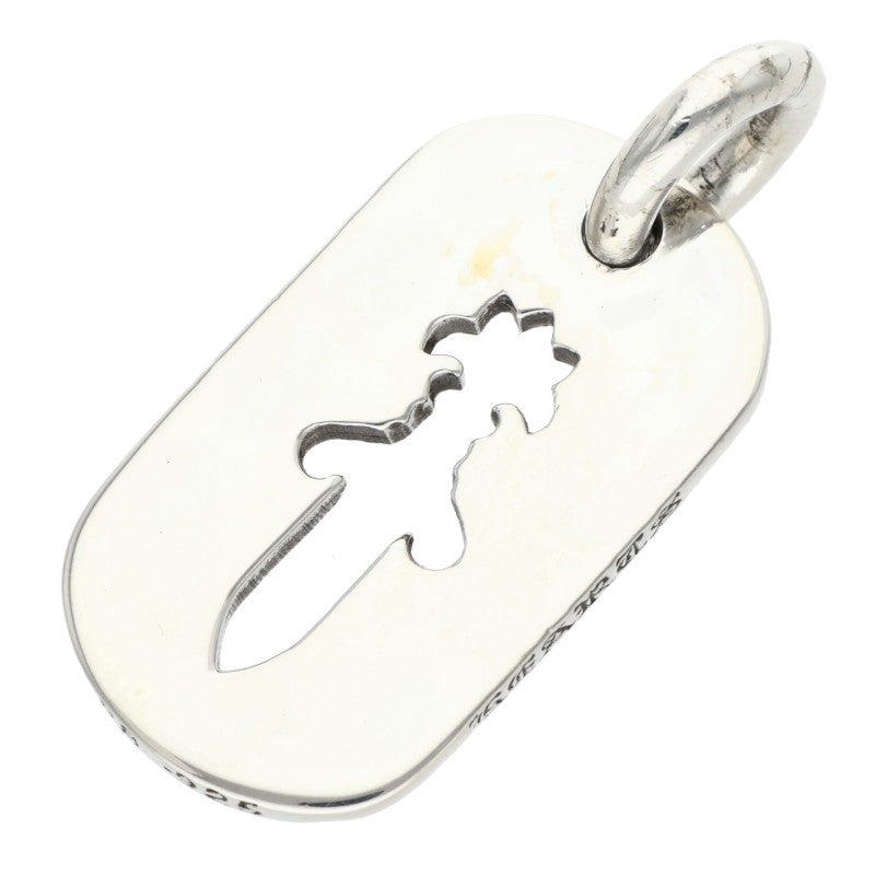 Chrome Hearts Small Cutout Dagger Dog Tag