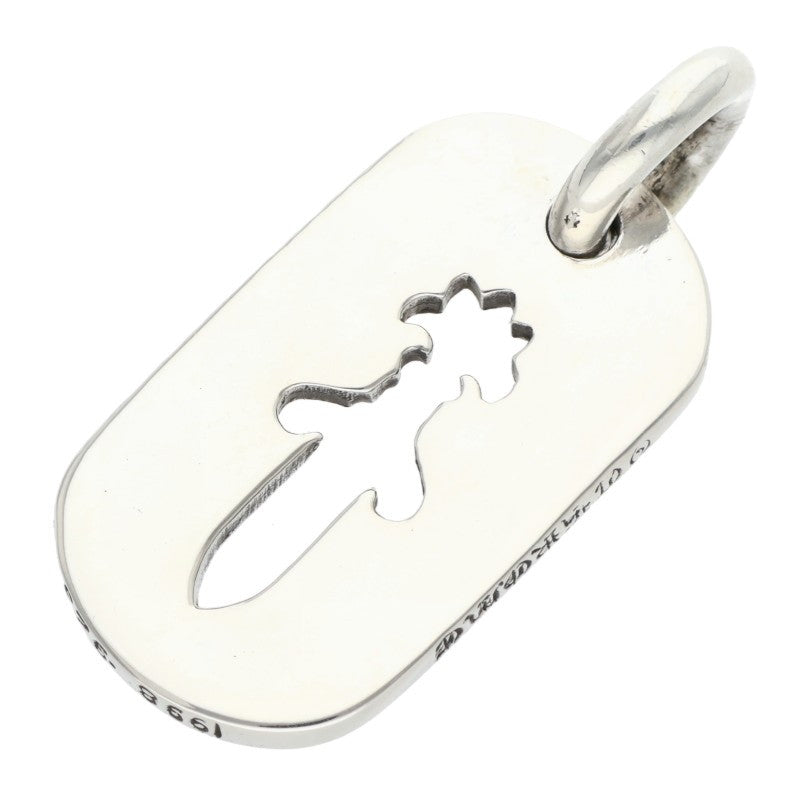 Chrome Hearts Small Cutout Dagger Dog Tag