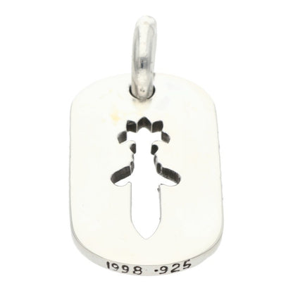 Chrome Hearts Small Cutout Dagger Dog Tag