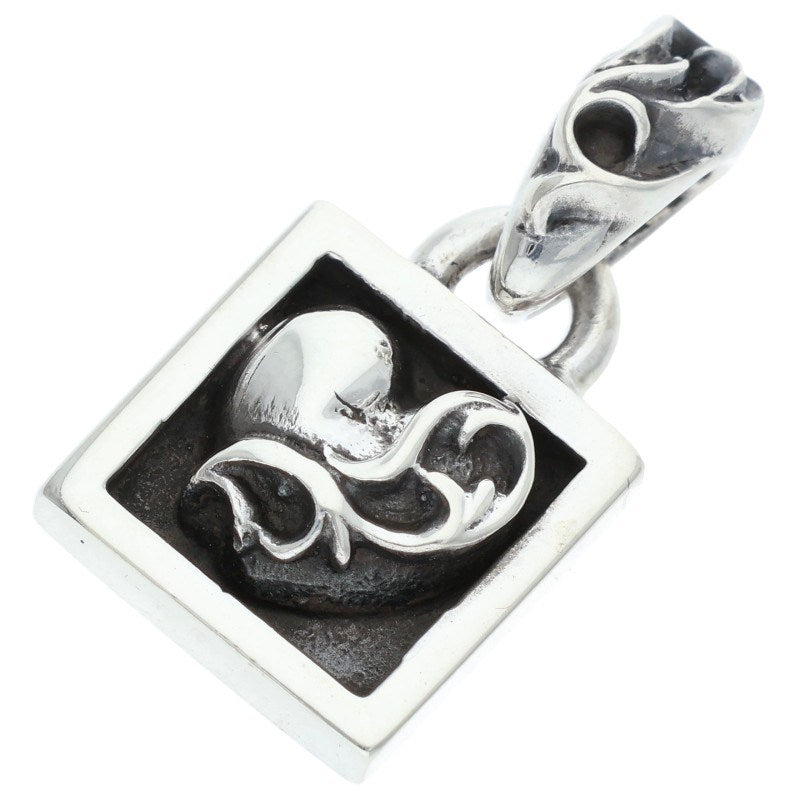 Chrome Hearts Framed Heart Silver Necklace Size ONE SIZE