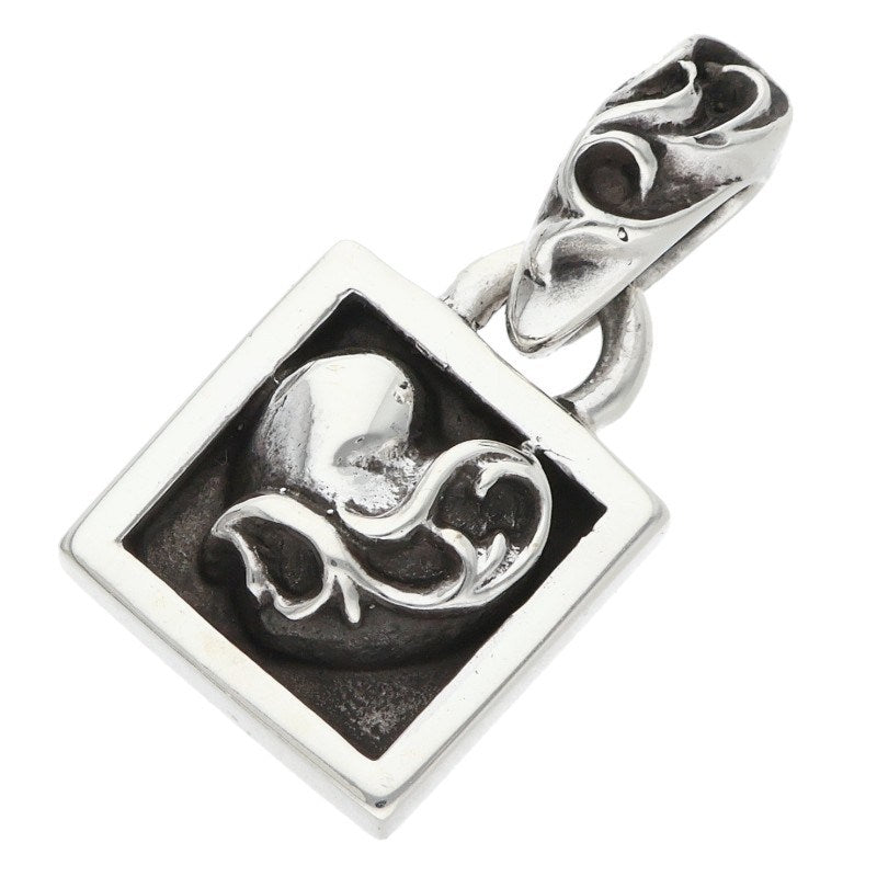 Chrome Hearts Framed Heart Silver Necklace Size ONE SIZE