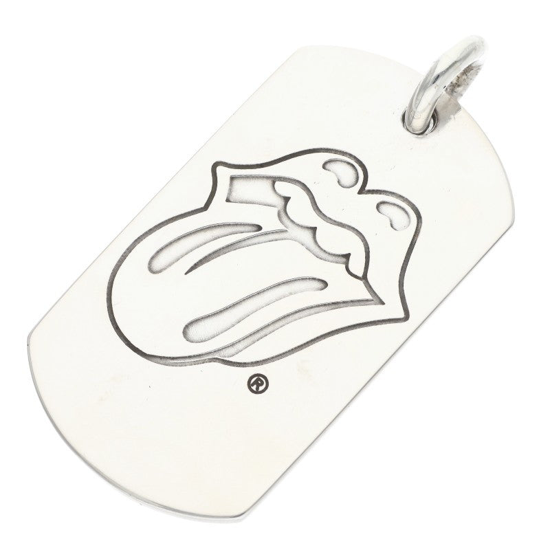 Chrome Hearts Large Lip & Tongue Dog Tag