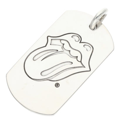 Chrome Hearts Large Lip & Tongue Dog Tag