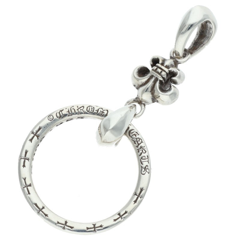 Chrome Hearts NTFL Fleur Eyewear Loop Silver