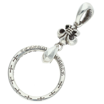 Chrome Hearts NTFL Fleur Eyewear Loop Silver