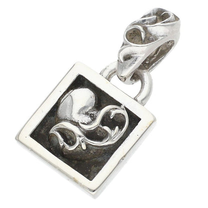 Chrome Hearts Framed Heart 925 Silver Charm Size ONE SIZE