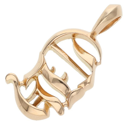 Chrome Hearts CH Logo 22K Yellow Gold Charm