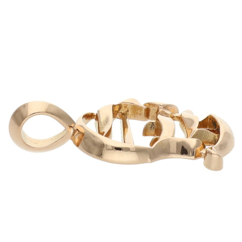 Chrome Hearts CH Logo 22K Yellow Gold Charm