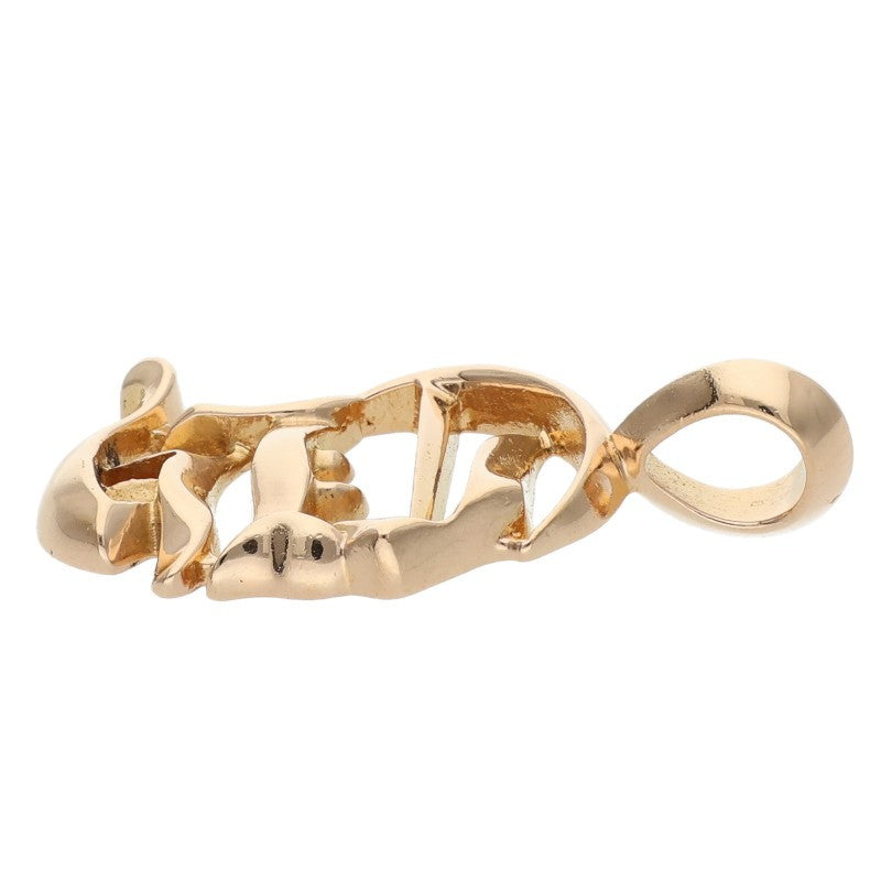 Chrome Hearts CH Logo 22K Yellow Gold Charm