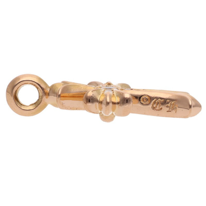 Chrome Hearts Tiny Fat Cross Pave Diamond 22K Size ONE SIZE