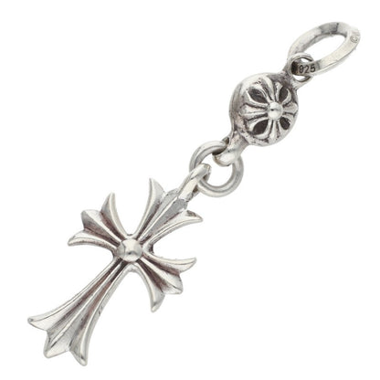 Chrome Hearts 1 Ball Tiny CH Cross 925 Silver