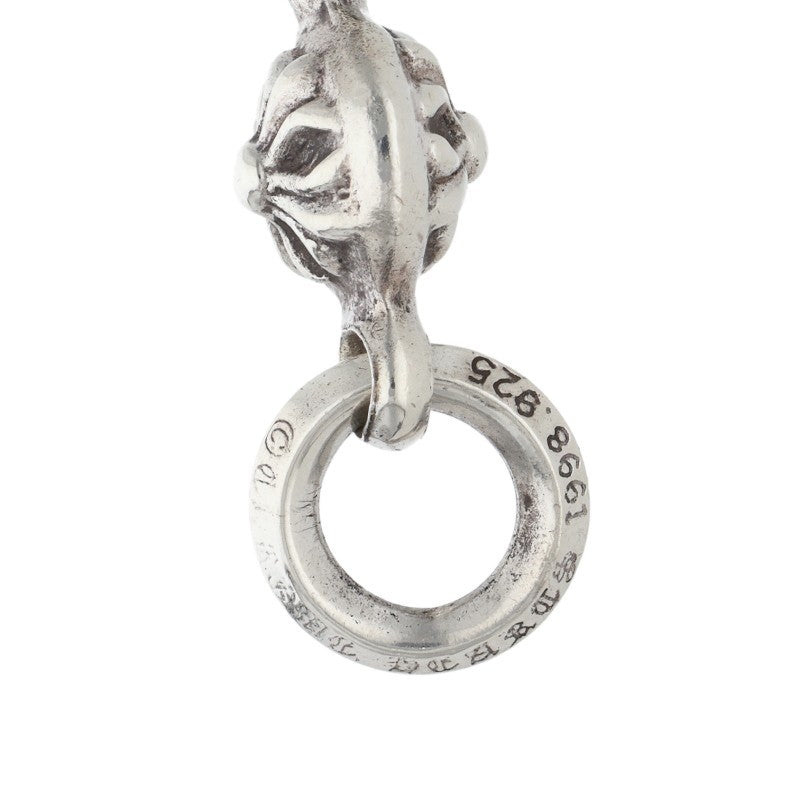 Chrome Hearts 1 Ball Tiny CH Cross 925 Silver