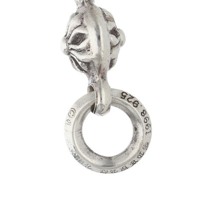 Chrome Hearts 1 Ball Tiny CH Cross 925 Silver
