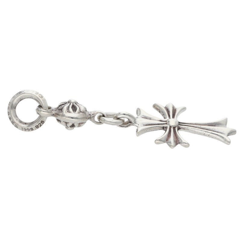 Chrome Hearts 1 Ball Tiny CH Cross 925 Silver