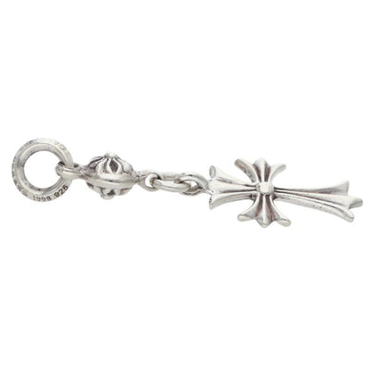 Chrome Hearts 1 Ball Tiny CH Cross 925 Silver