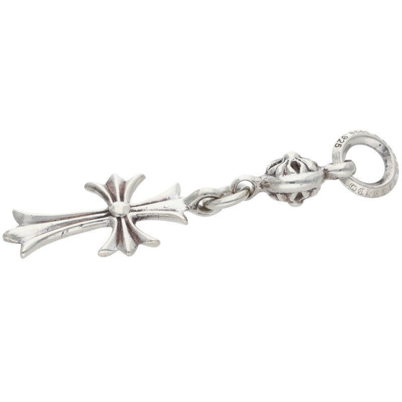 Chrome Hearts 1 Ball Tiny CH Cross 925 Silver