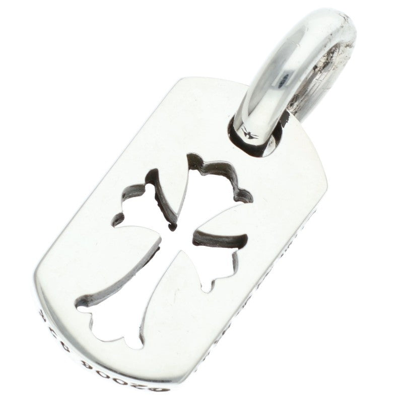 Chrome Hearts Tiny Cutout Cross Dog Tag 925 Size ONE SIZE