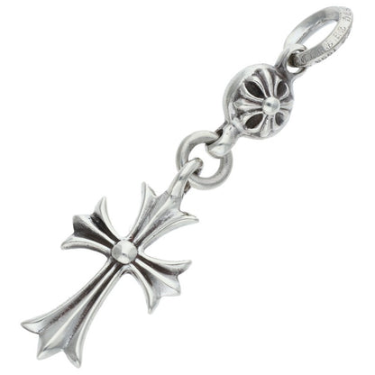 Chrome Hearts 1 Ball Tiny CH Cross 925 Silver