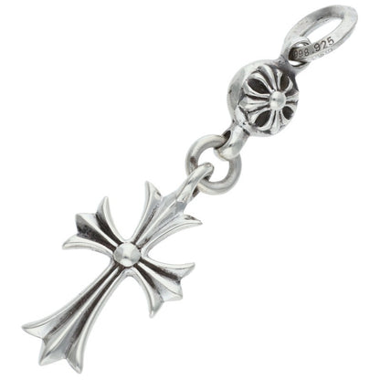 Chrome Hearts 1 Ball Tiny CH Cross 925 Silver