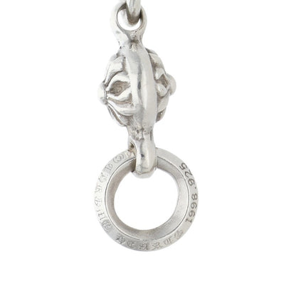 Chrome Hearts 1 Ball Tiny CH Cross Silver