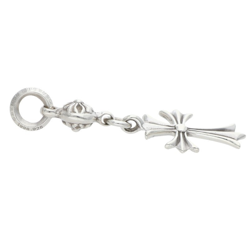 Chrome Hearts 1 Ball Tiny CH Cross Silver