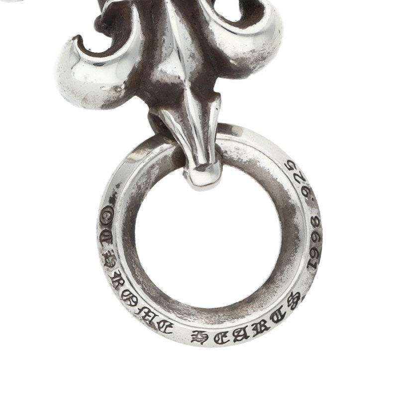 Chrome Hearts 925 Silver BS Fleur Pendant Size ONE SIZE