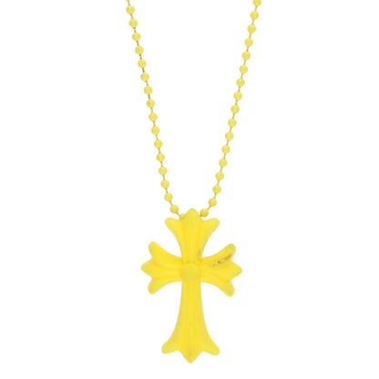 Chrome Hearts Small Rubber Yellow (Silver 8.27g)