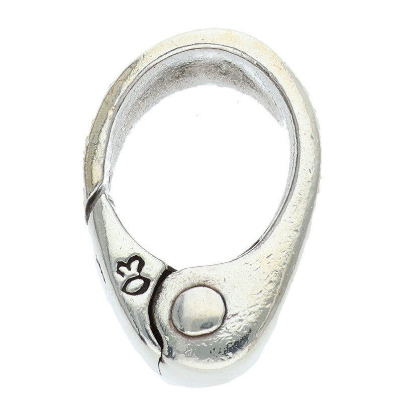 Chrome Hearts PLAIN BALE Silver Pendant (Silver 4.22g)
