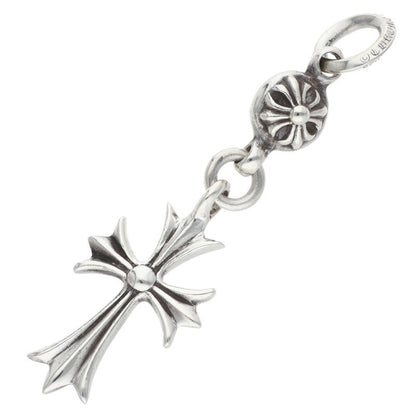 Chrome Hearts 925 Silver 1 Ball Tiny CH Cross