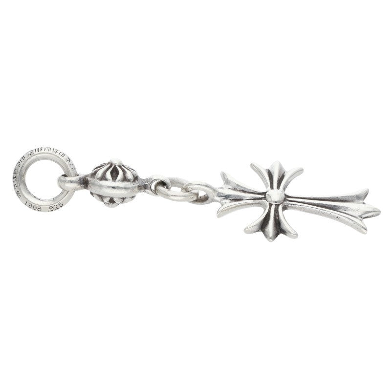 Chrome Hearts 925 Silver 1 Ball Tiny CH Cross