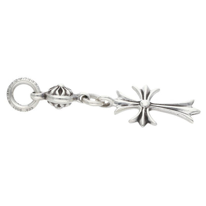 Chrome Hearts 925 Silver 1 Ball Tiny CH Cross