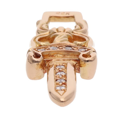 Chrome Hearts 22K Gold #10 Dagger Pave Diamond Size ONE SIZE