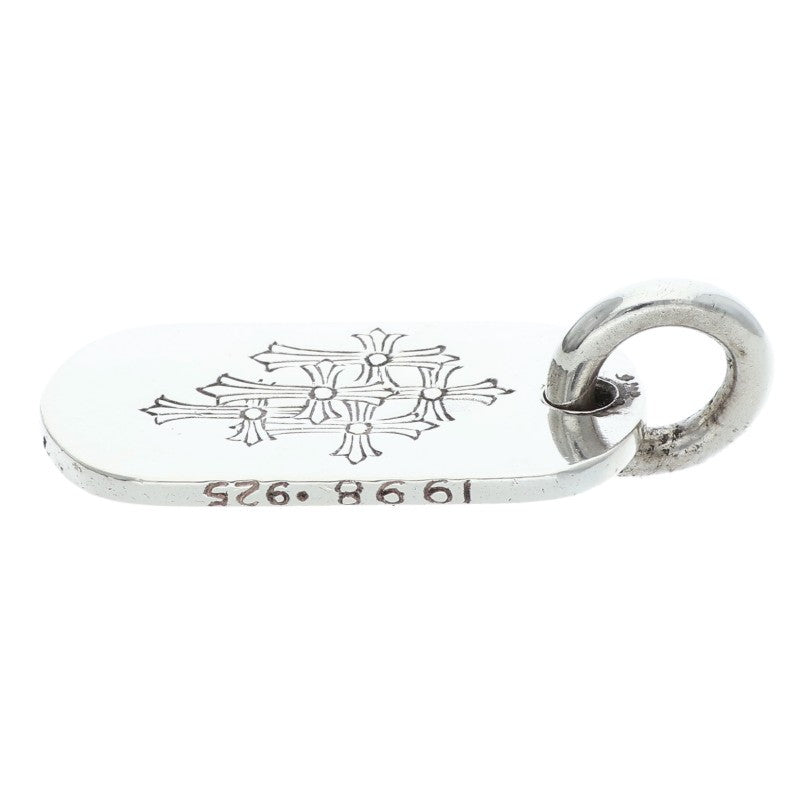 Chrome Hearts 925 Silver Small Dog Tag Pendant