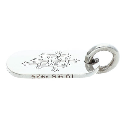 Chrome Hearts 925 Silver Small Dog Tag Pendant