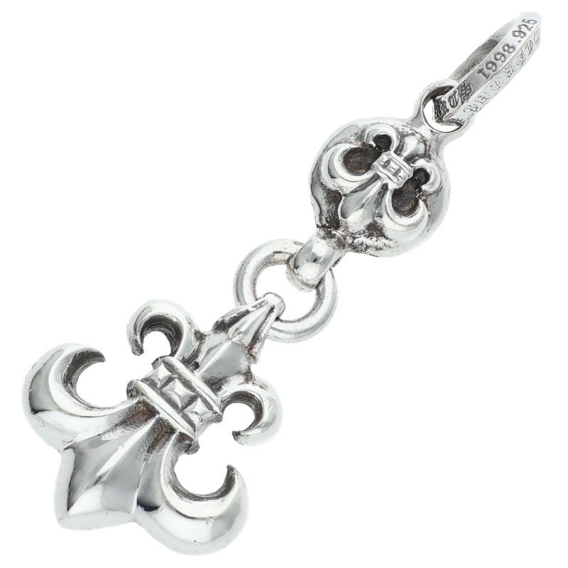 Chrome Hearts 925 Silver 1 Ball BS Fleur Charm Size ONE SIZE